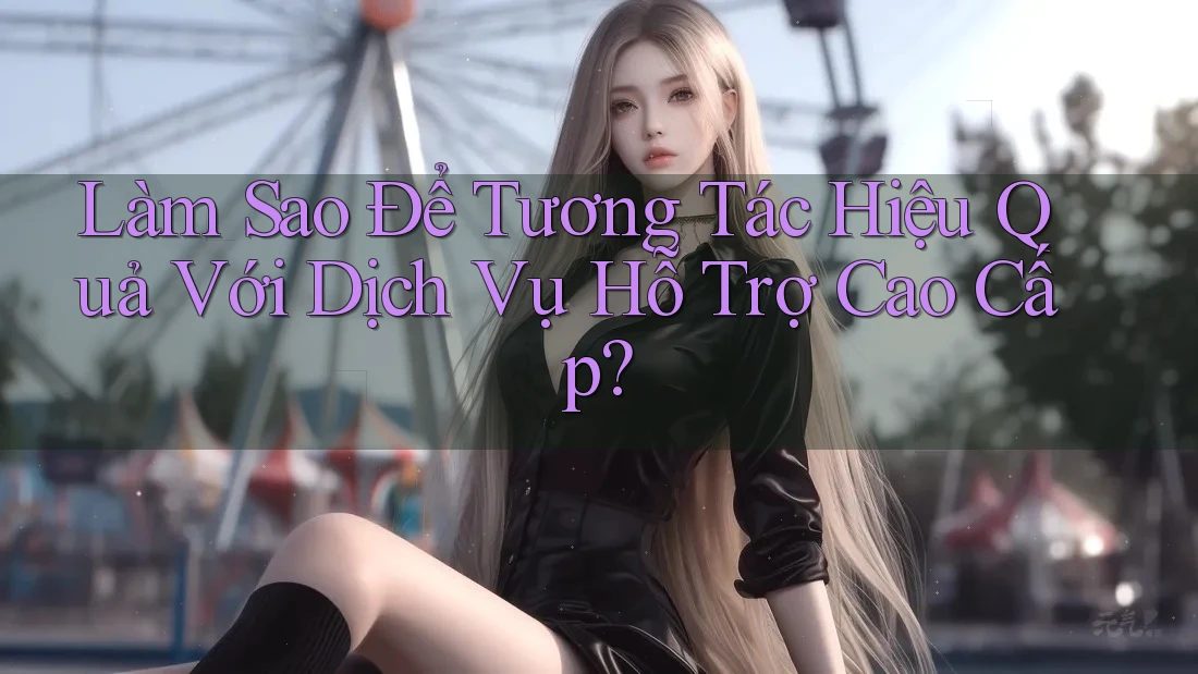 Làm Sao Để Tương Tác Hiệu Quả Với Dịch Vụ Hỗ Trợ Cao Cấp? Làm Sao Để Tương Tác Hiệu Quả Với Dịch Vụ Hỗ Trợ Cao Cấp?