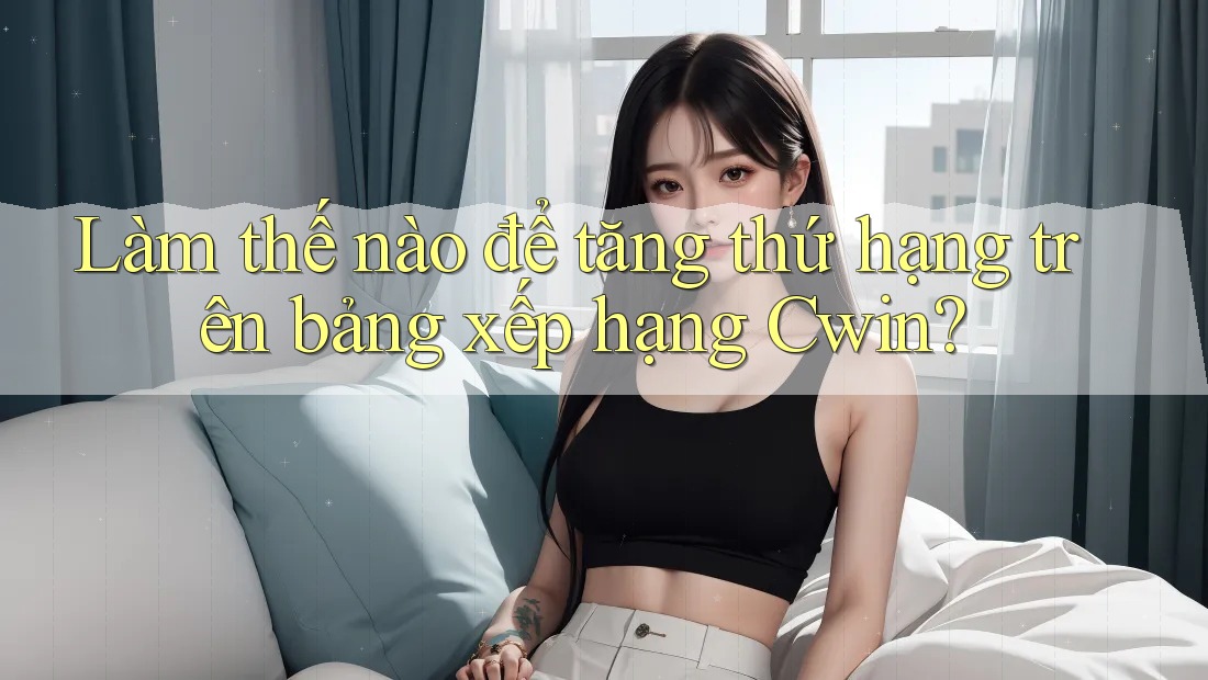 Làm thế nào để tăng thứ hạng trên bảng xếp hạng Cwin?
