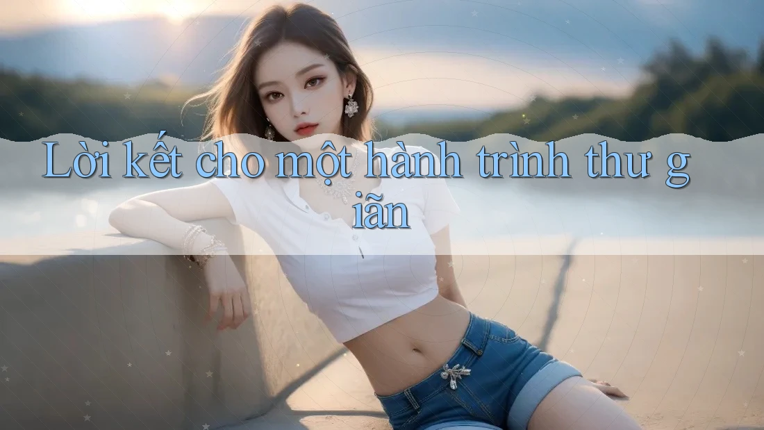 Lời kết cho một hành trình thư giãn