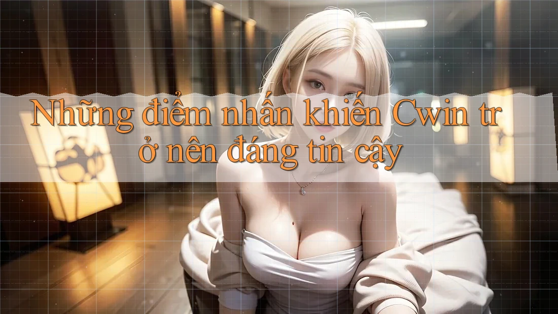 Những điểm nhấn khiến Cwin trở nên đáng tin cậy Những điểm nhấn khiến Cwin trở nên đáng tin cậy