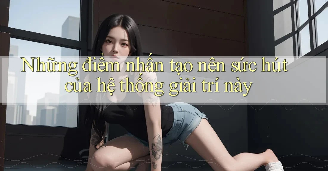Những điểm nhấn tạo nên sức hút của hệ thống giải trí này