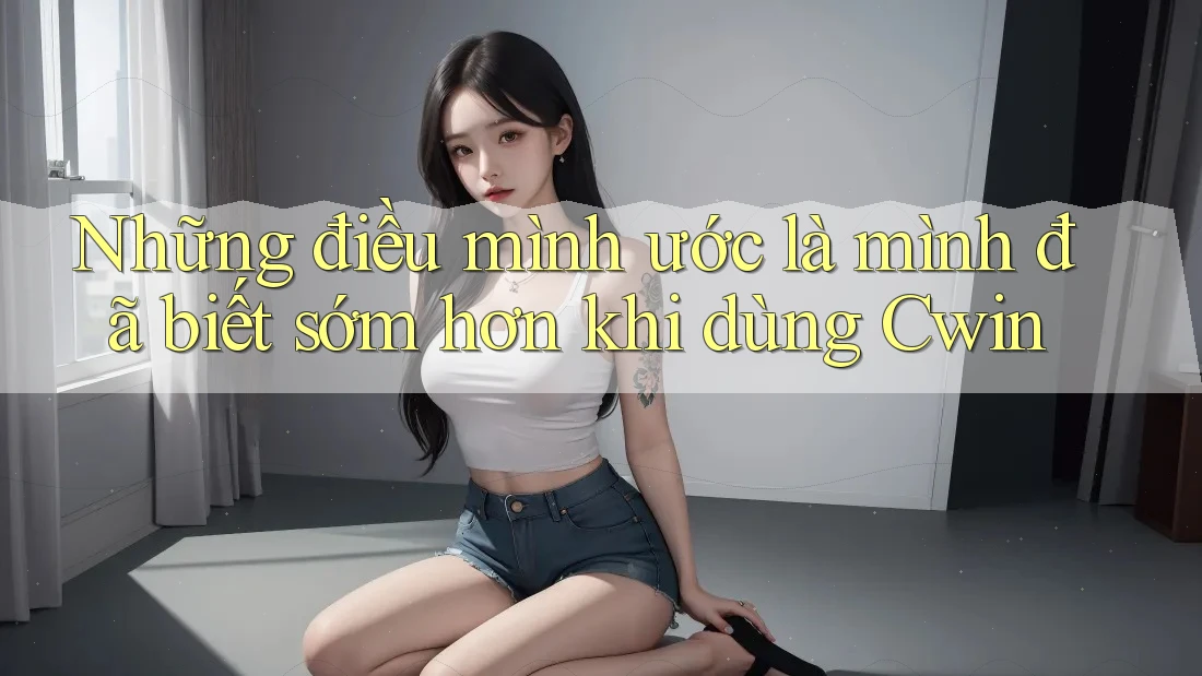 Những điều mình ước là mình đã biết sớm hơn khi dùng Cwin Những điều mình ước là mình đã biết sớm hơn khi dùng Cwin