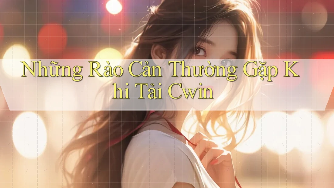 Những Rào Cản Thường Gặp Khi Tải Cwin Những Rào Cản Thường Gặp Khi Tải Cwin