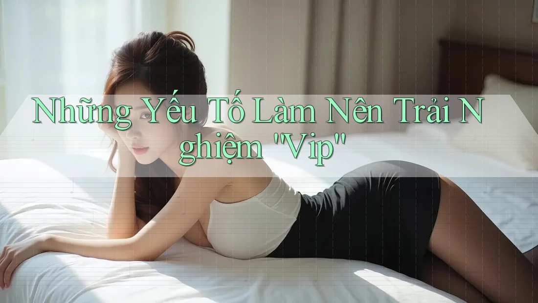Những Yếu Tố Làm Nên Trải Nghiệm “Vip”
