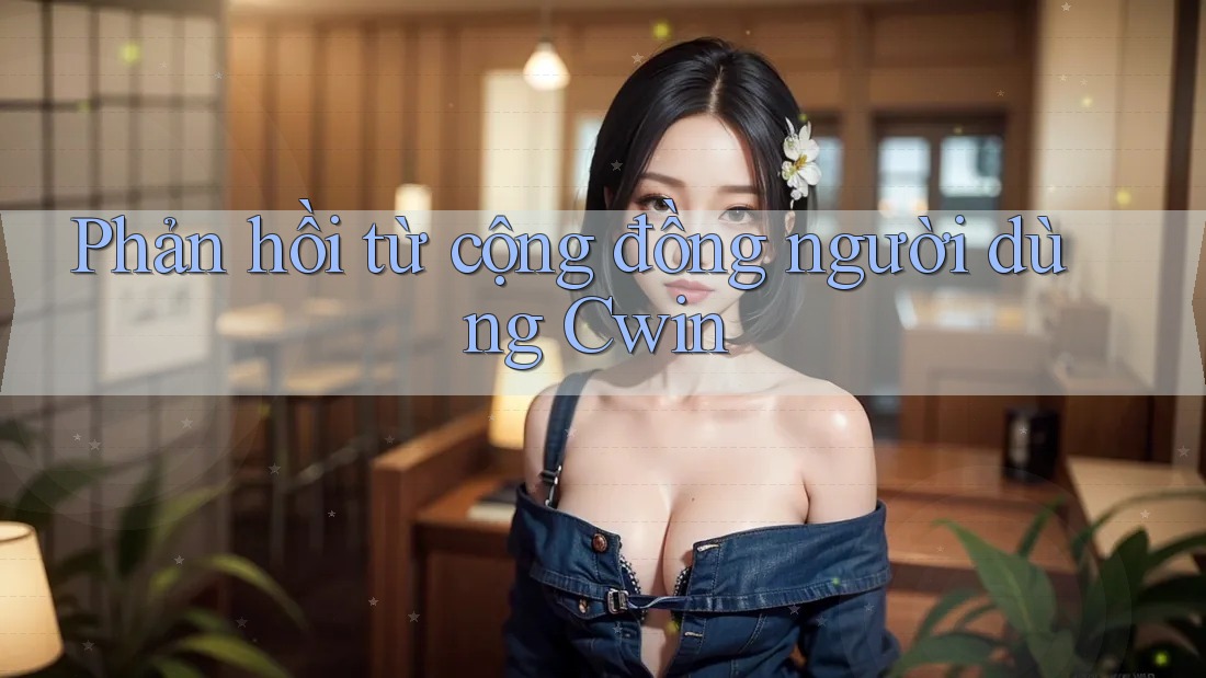 Phản hồi từ cộng đồng người dùng Cwin Phản hồi từ cộng đồng người dùng Cwin