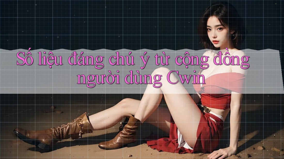Số liệu đáng chú ý từ cộng đồng người dùng Cwin Số liệu đáng chú ý từ cộng đồng người dùng Cwin