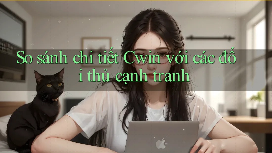 So sánh chi tiết Cwin với các đối thủ cạnh tranh So sánh chi tiết Cwin với các đối thủ cạnh tranh