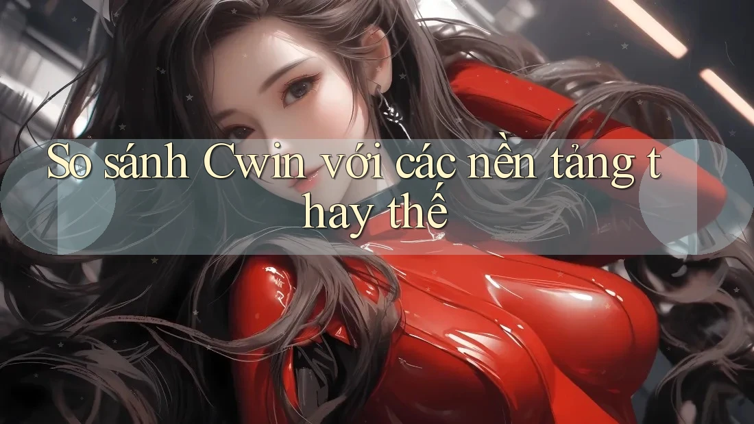 So sánh Cwin với các nền tảng thay thế