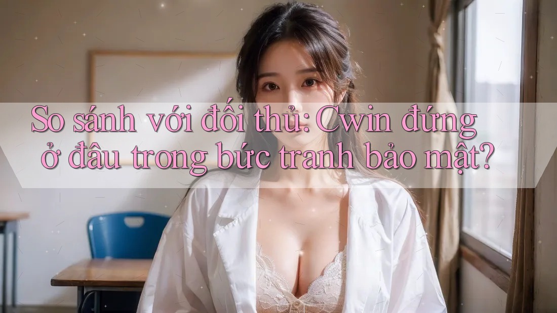 So sánh với đối thủ: Cwin đứng ở đâu trong bức tranh bảo mật?