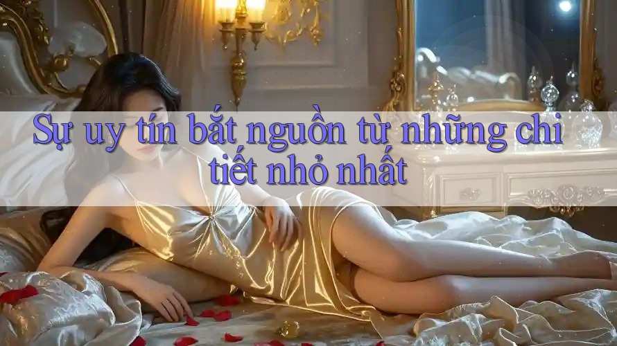 Sự uy tín bắt nguồn từ những chi tiết nhỏ nhất Sự uy tín bắt nguồn từ những chi tiết nhỏ nhất
