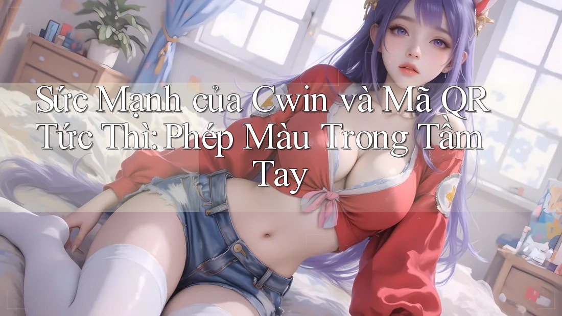 Sức Mạnh của Cwin và Mã QR Tức Thì: Phép Màu Trong Tầm Tay Sức Mạnh của Cwin và Mã QR Tức Thì: Phép Màu Trong Tầm Tay