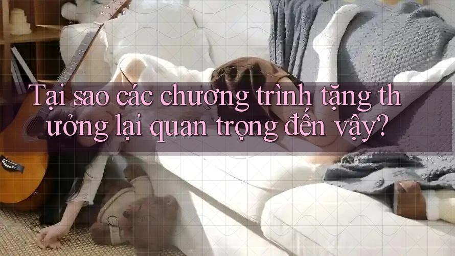 Tại sao các chương trình tặng thưởng lại quan trọng đến vậy?