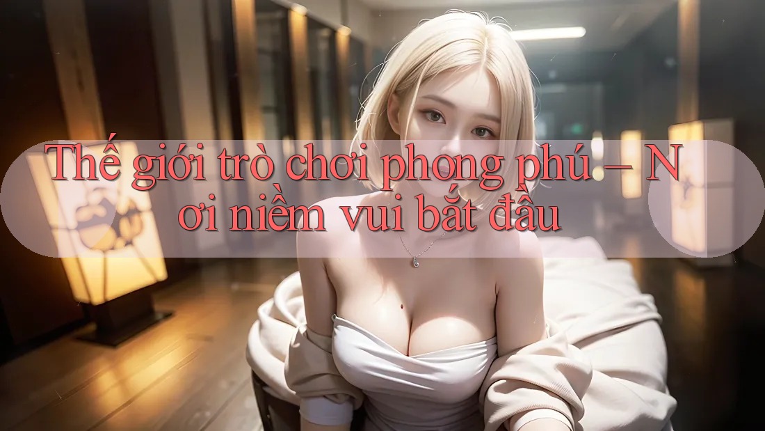 Thế giới trò chơi phong phú – Nơi niềm vui bắt đầu Thế giới trò chơi phong phú – Nơi niềm vui bắt đầu
