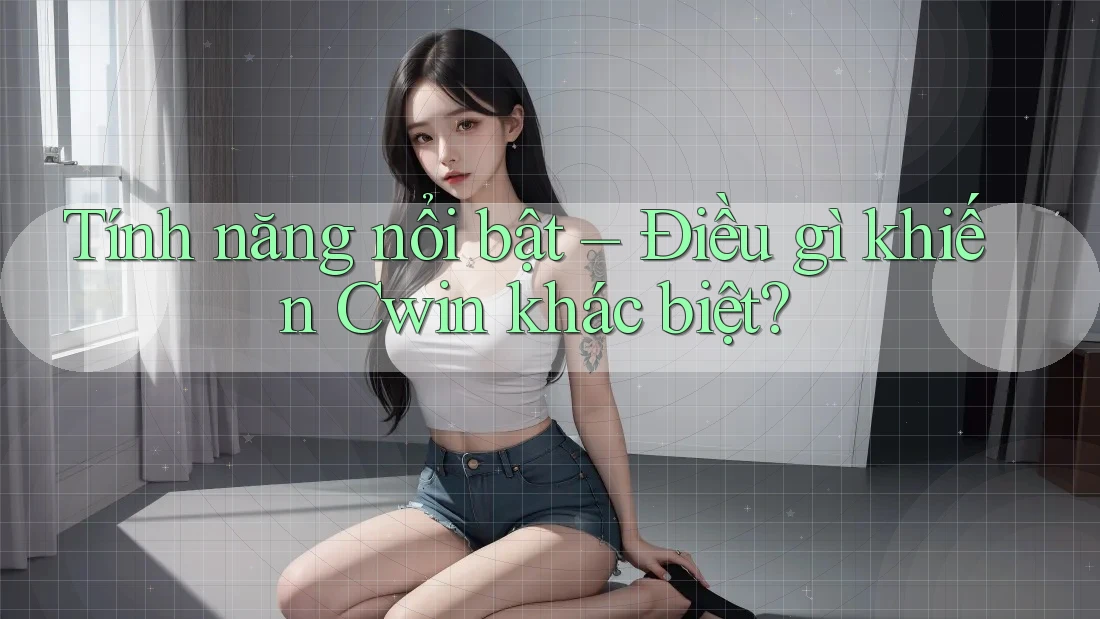 Tính năng nổi bật – Điều gì khiến Cwin khác biệt?