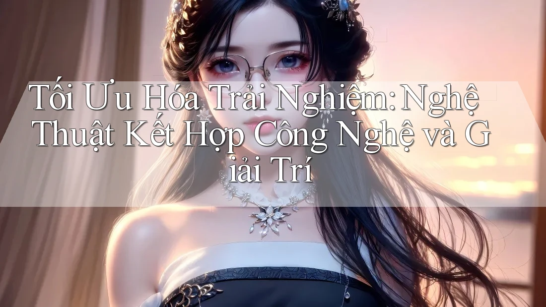 Tối Ưu Hóa Trải Nghiệm: Nghệ Thuật Kết Hợp Công Nghệ và Giải Trí Tối Ưu Hóa Trải Nghiệm: Nghệ Thuật Kết Hợp Công Nghệ và Giải Trí