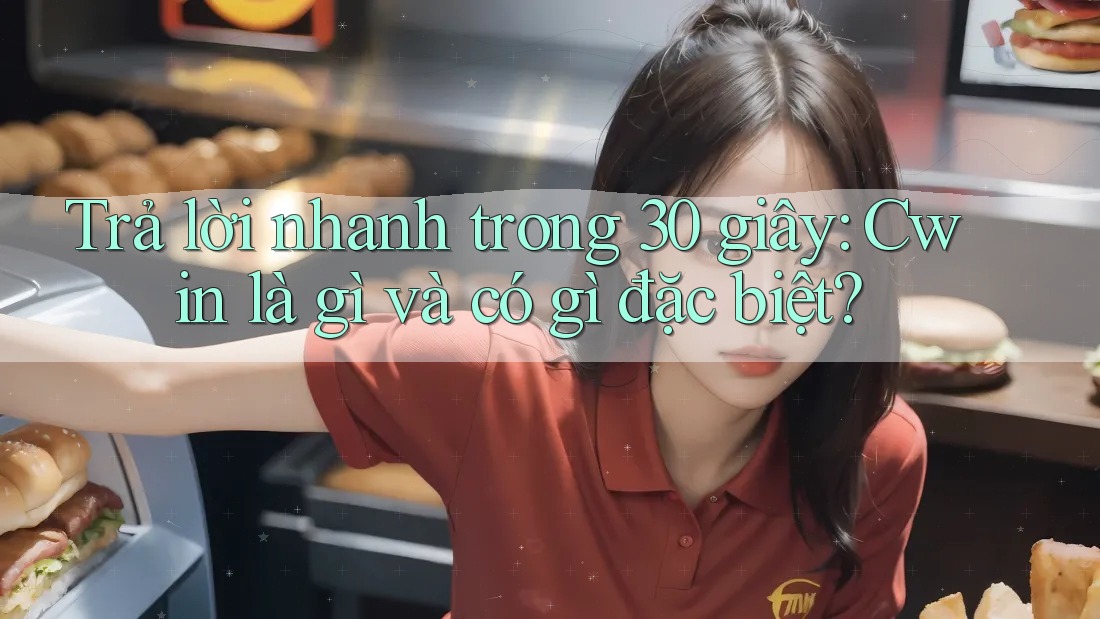 Trả lời nhanh trong 30 giây: Cwin là gì và có gì đặc biệt?