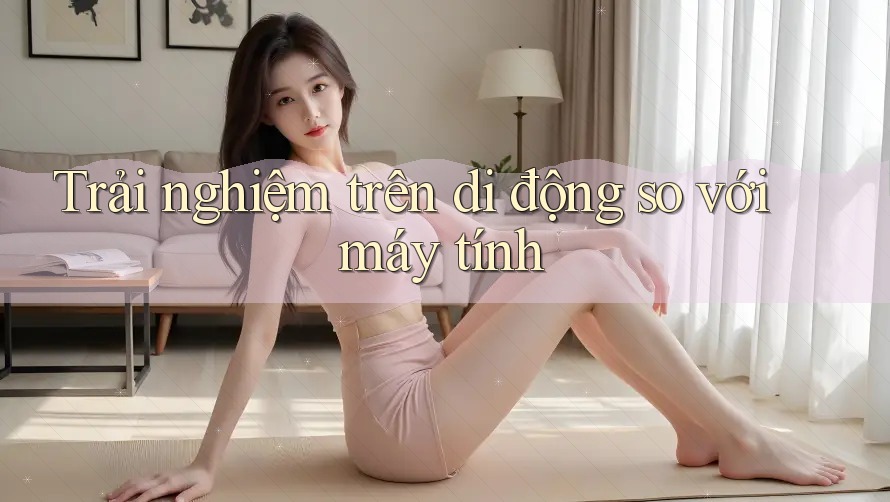 Trải nghiệm trên di động so với máy tính