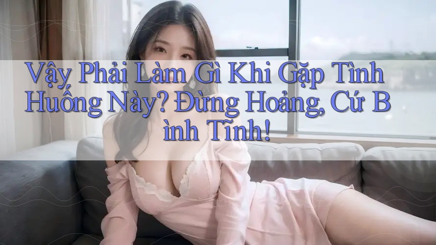 Vậy Phải Làm Gì Khi Gặp Tình Huống Này? Đừng Hoảng, Cứ Bình Tĩnh! Vậy Phải Làm Gì Khi Gặp Tình Huống Này? Đừng Hoảng, Cứ Bình Tĩnh!