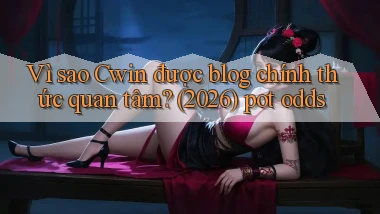 Vì sao Cwin được blog chính thức quan tâm (2026) pot odds